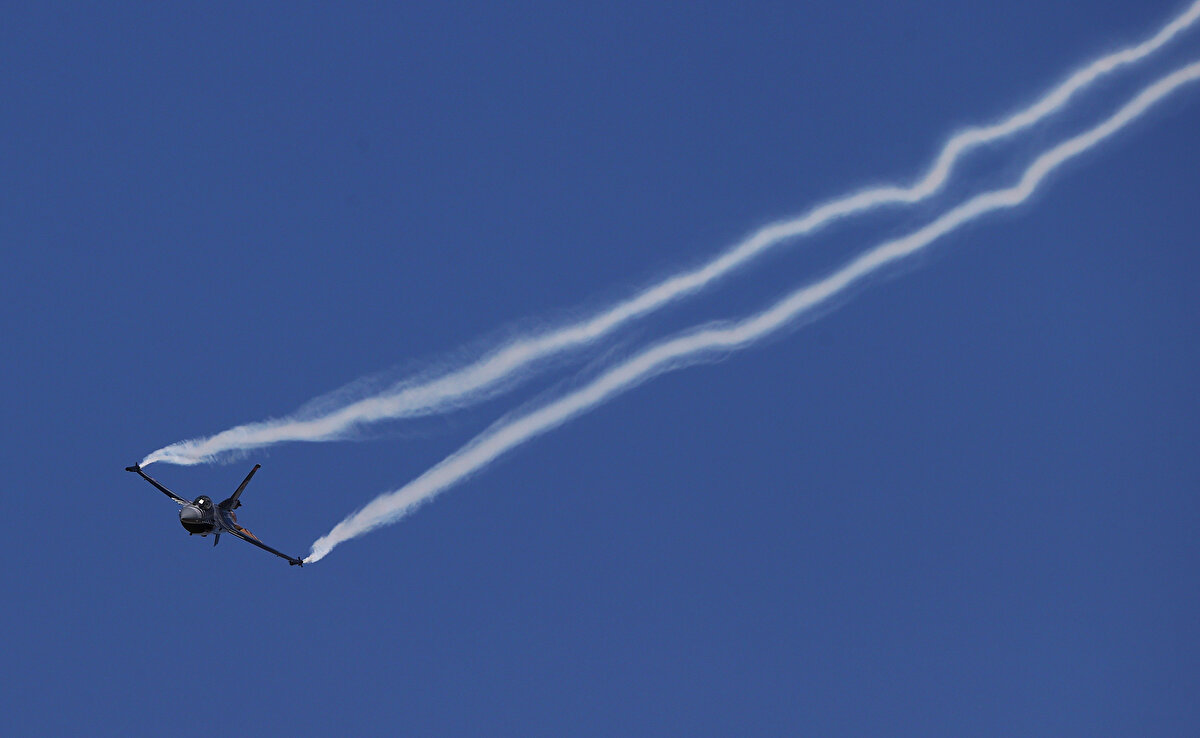 Pilot Binbaşı Emre Mert; açıklamalarda bulundu.<br>