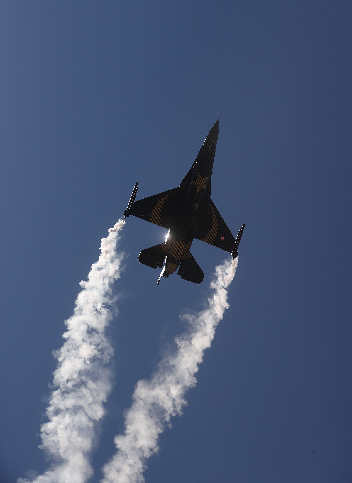 SOLOTÜRK, yeni hareketi 2022 gösteri paketine ekledi.<br>