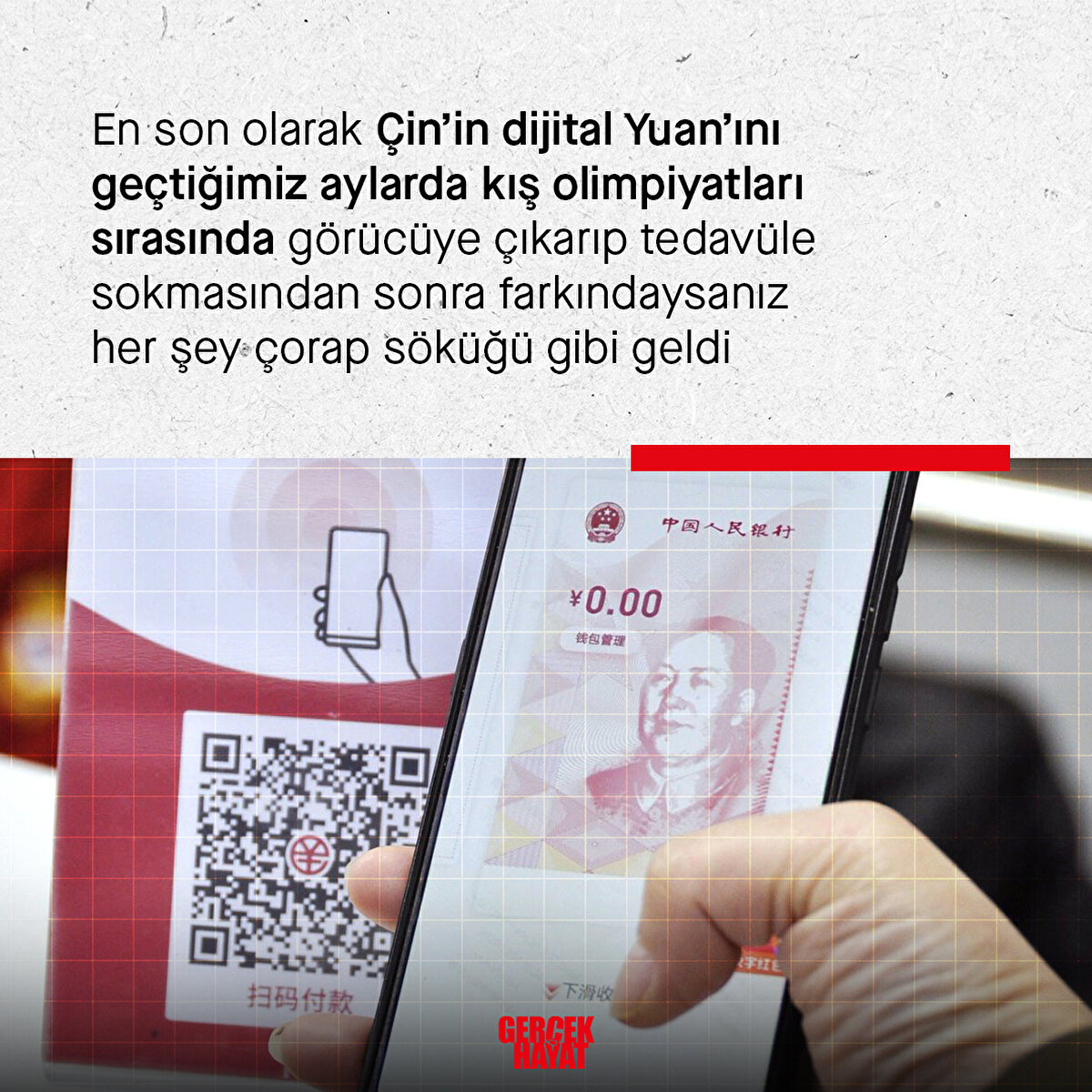 Çin dijital Yuan'ı tedavüle sokmuştu