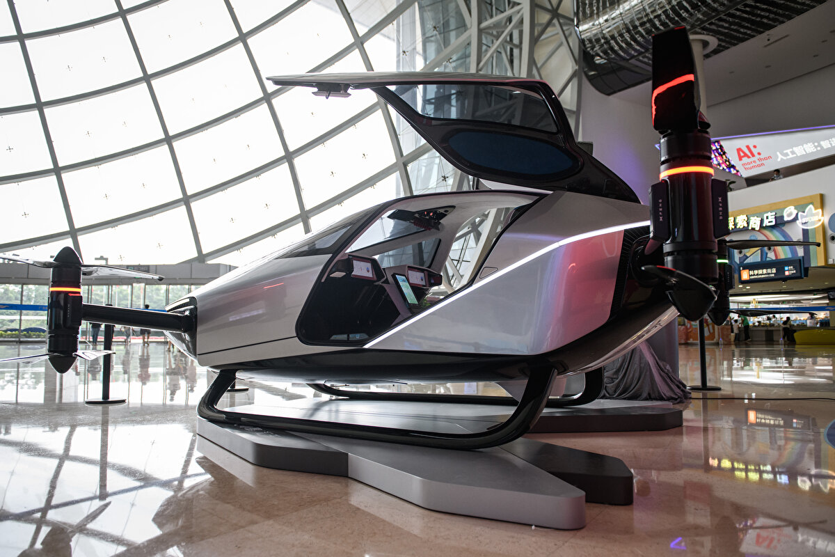 XPeng bu modelini 2024'te seri üretime geçirmeyi hedefliyor.<br><br>