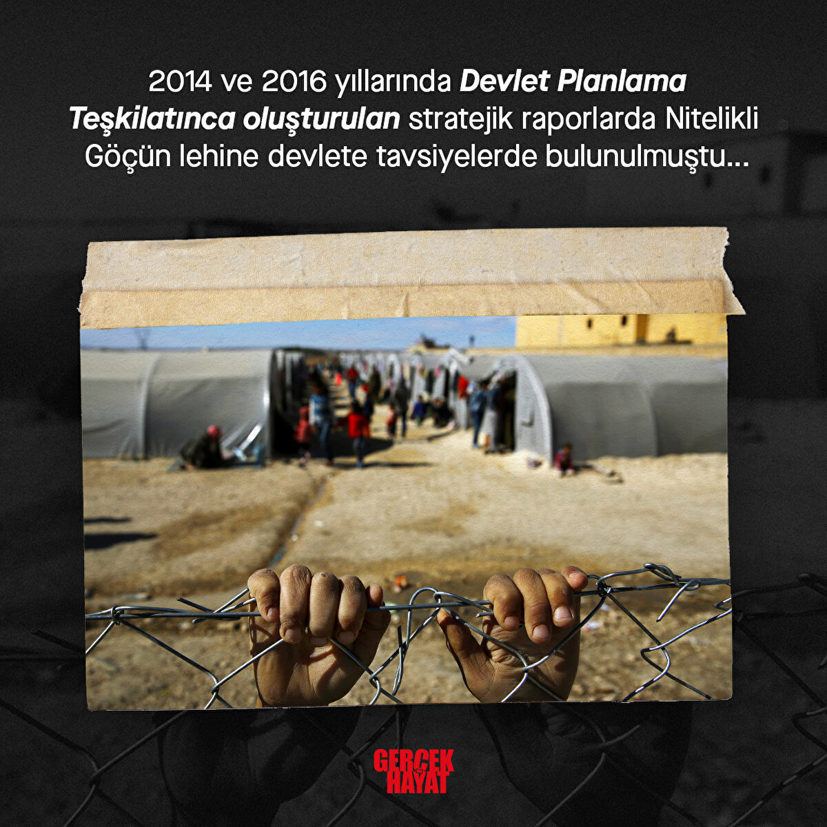 Nitelikli Göç raporunda göç lehine devlete tavsiyelerde bulunulmuştu