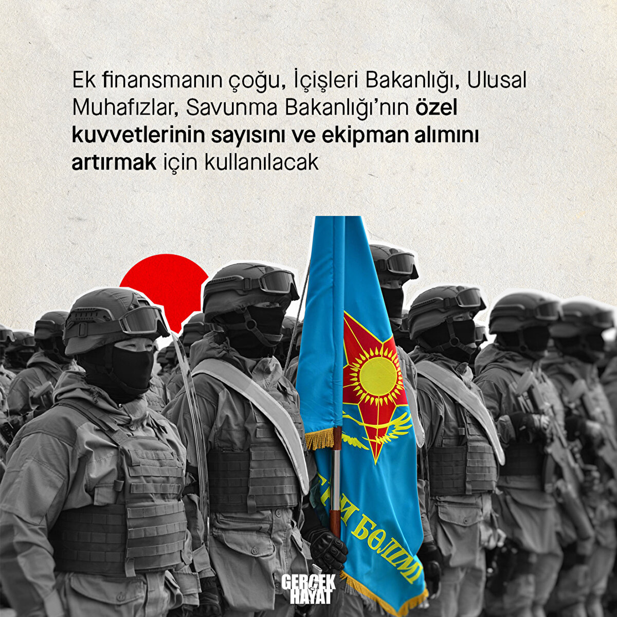 Kuvvetlerinin sayısını ve ekipman alımını artırmak hedefleniyor