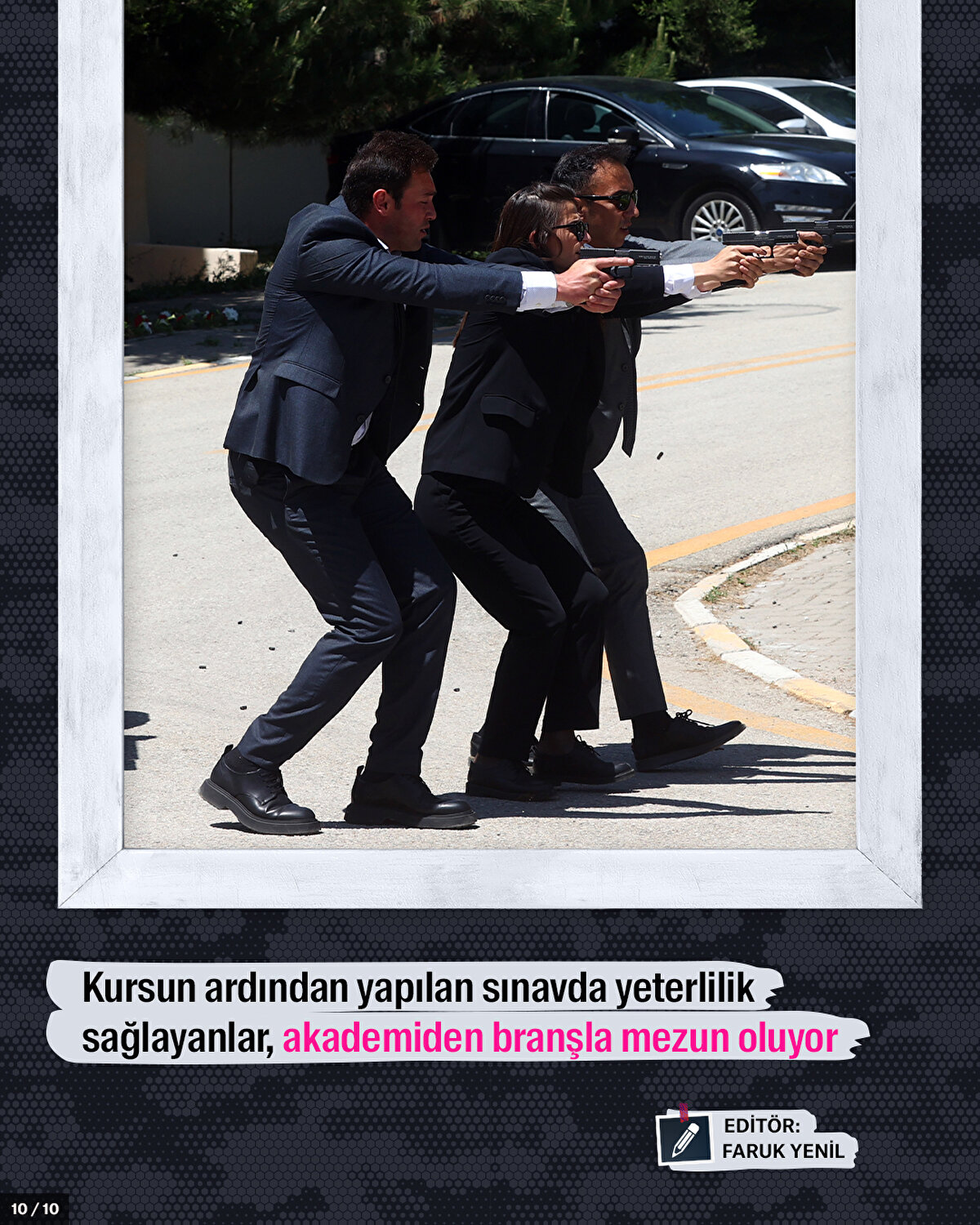 Kursun ardından yapılan sınavda yeterlilik sağlayanlar, akademiden branşla mezun oluyor