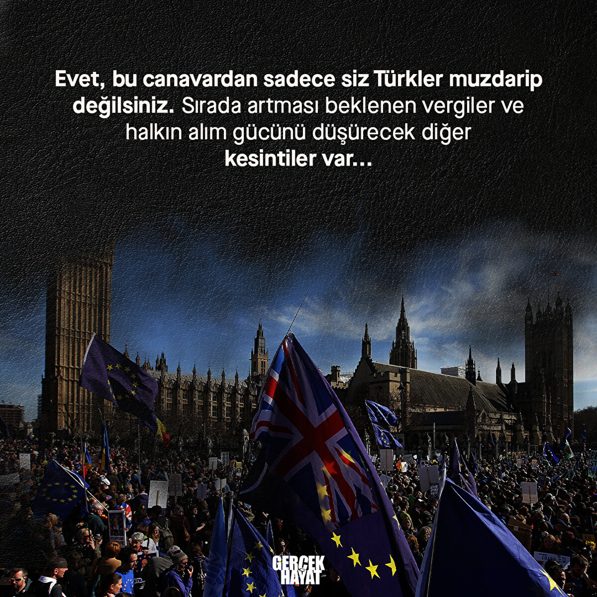 Sırada artması beklenen vergiler ve halkın alım gücünü düşürecek diğer kesintiler var..