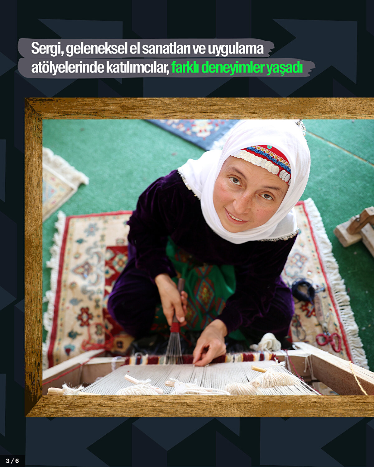 Bölgesel kültür tanıtımları, evrensel lezzetler, sergi, geleneksel el sanatları ve uygulama atölyelerinde katılımcılar, farklı deneyimler yaşadı