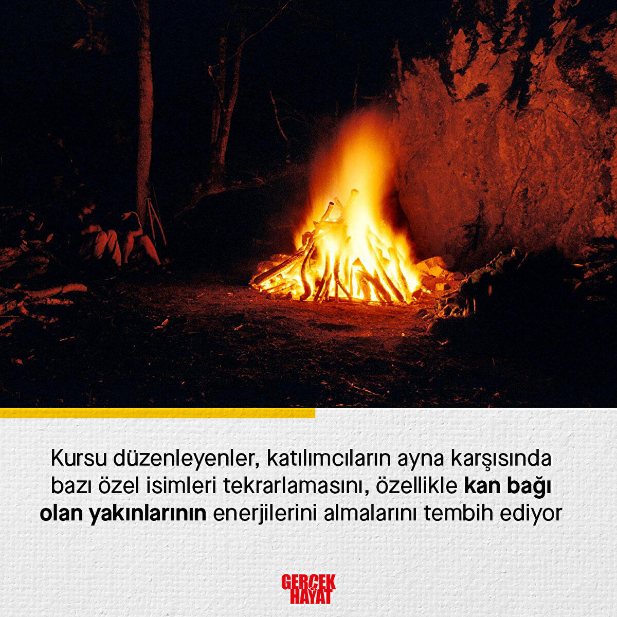 &#214;zellikle kan bağı olan yakınlarının enerjilerini almalarını tembih ediyor