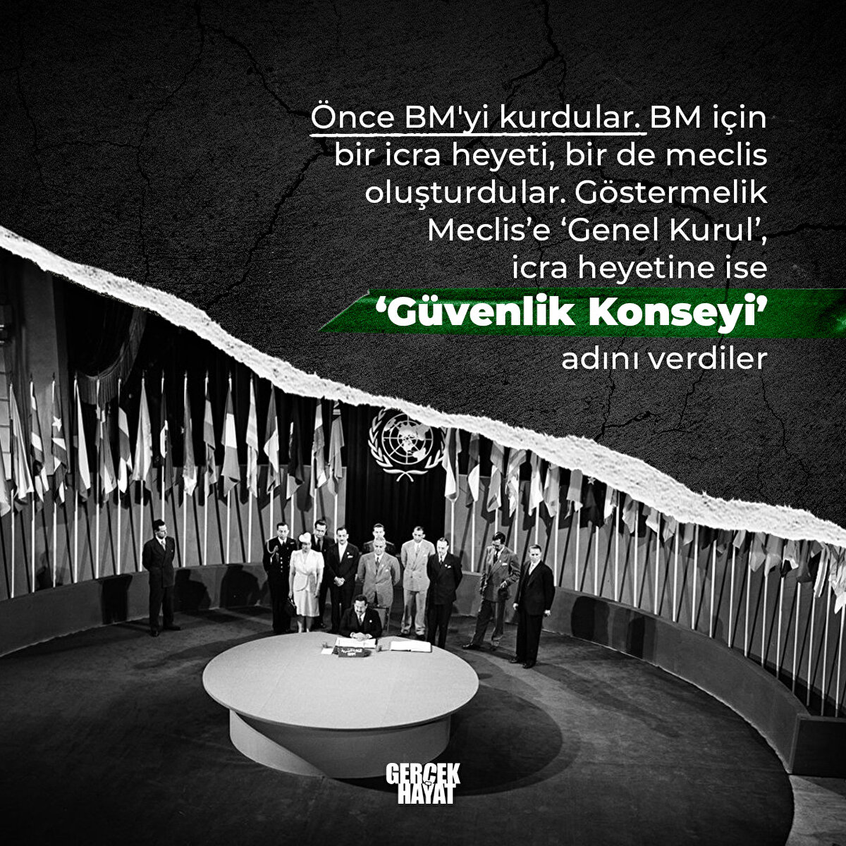 Göstermelik Meclis’e ‘Genel Kurul’, icra heyetine ise ‘Güvenlik Konseyi’ adını verdiler