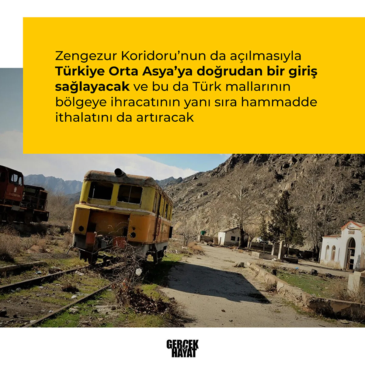 Türk mallarının bölgeye ihracatının yanı sıra hammadde ithalatını da artıracak