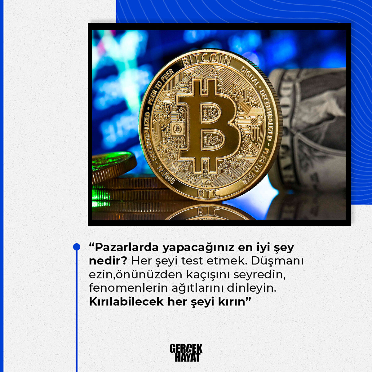 “Kırılabilecek her şeyi kırın”