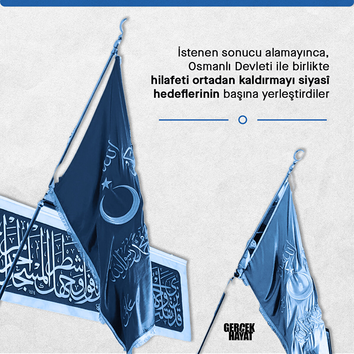 Hilafeti ortadan kaldırmayı siyas&#238; hedeflerinin başına koydular