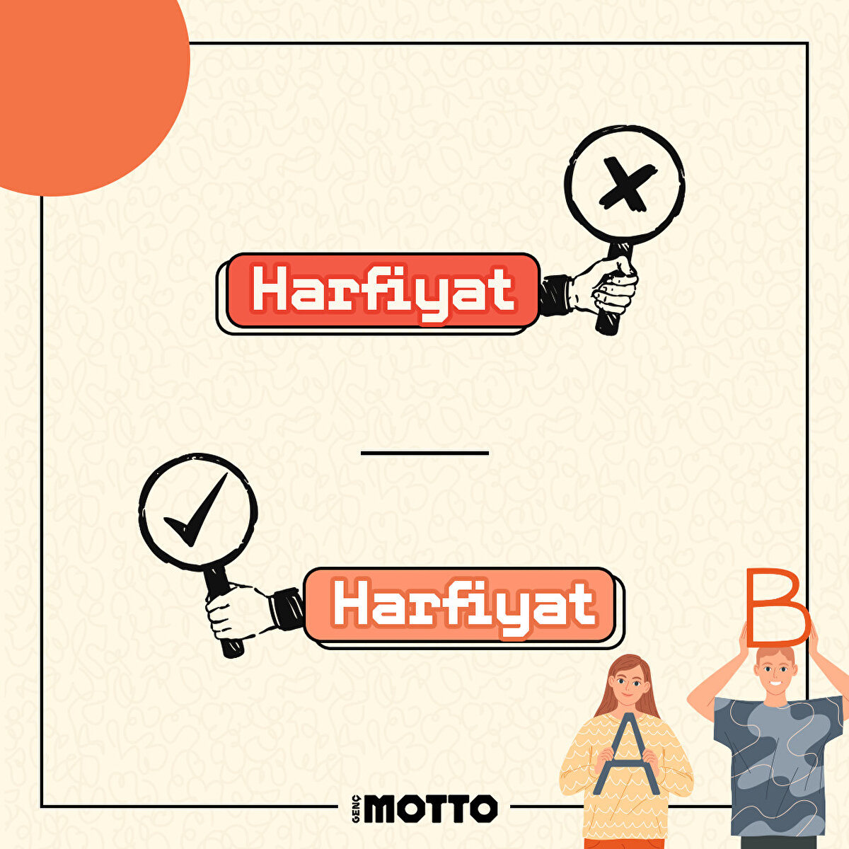 Hangilerini yanlış söylüyor ya da yazıyorsun?