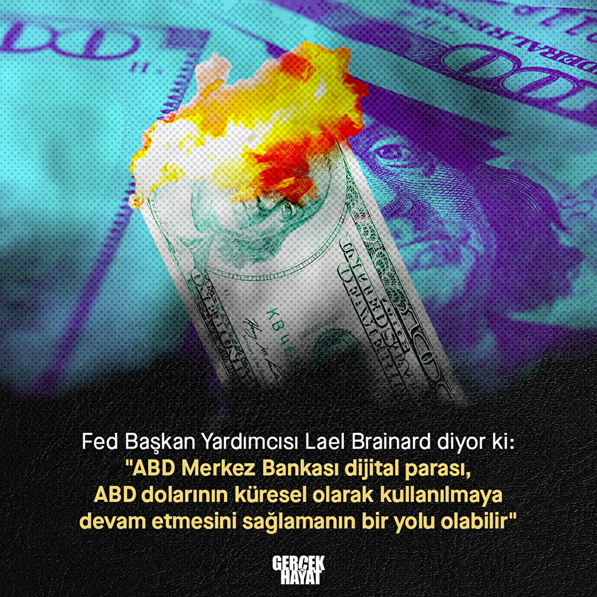 ABD dolarının küresel olarak kullanılmaya devam etmesini sağlamanın bir yolu olabilir