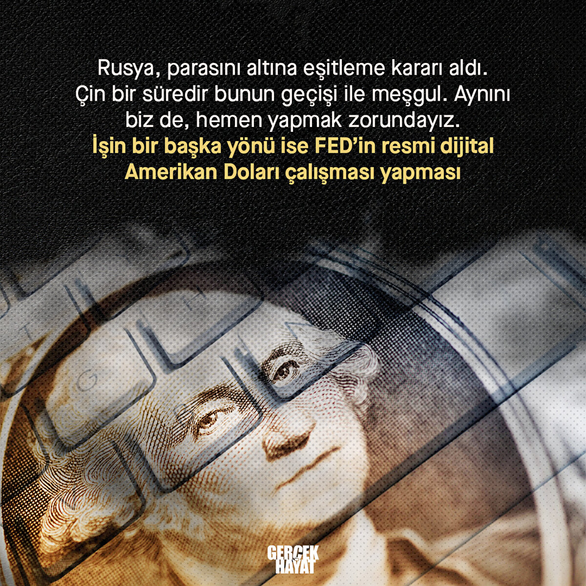  Aynını biz de, hemen yapmak zorundayız