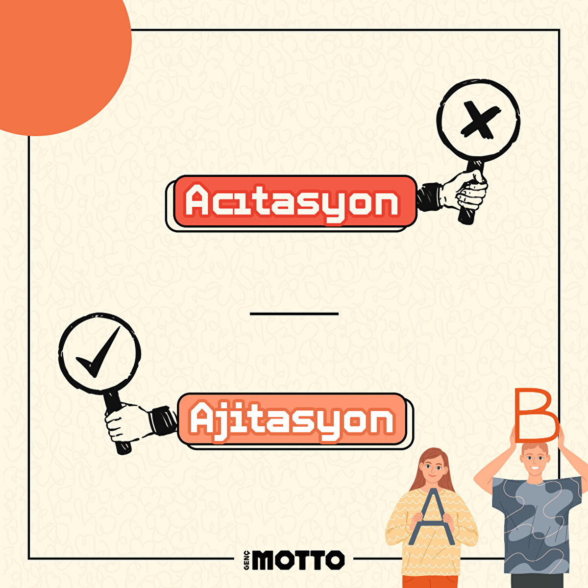 Hangilerini yanlış söylüyor ya da yazıyorsun?