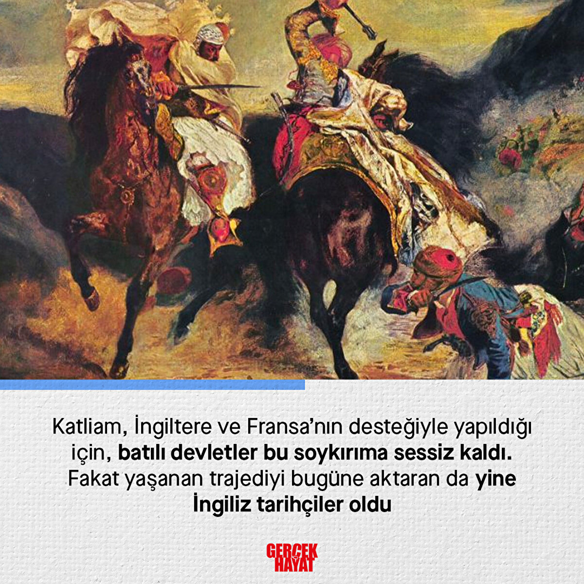 Fakat yaşanan trajediyi bugüne aktaran da yine İngiliz tarihçiler oldu