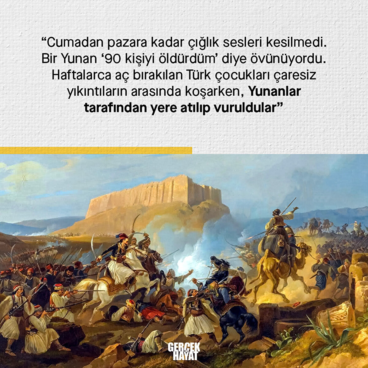 Cumadan pazara kadar çığlık sesleri kesilmedi