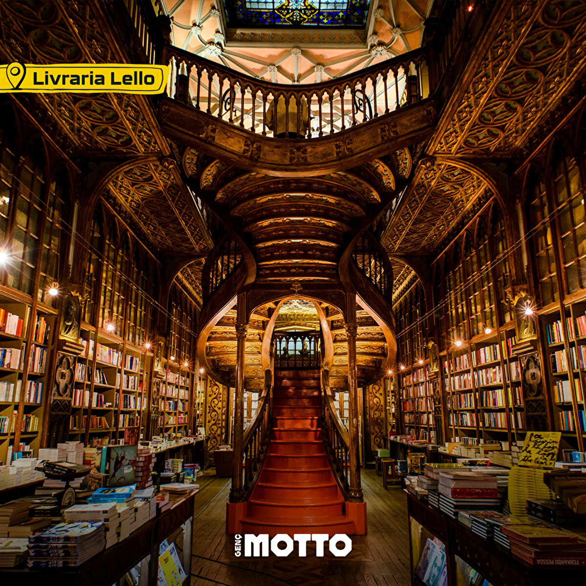 Dünyanın en güzel üçüncü kitapçısı 😎