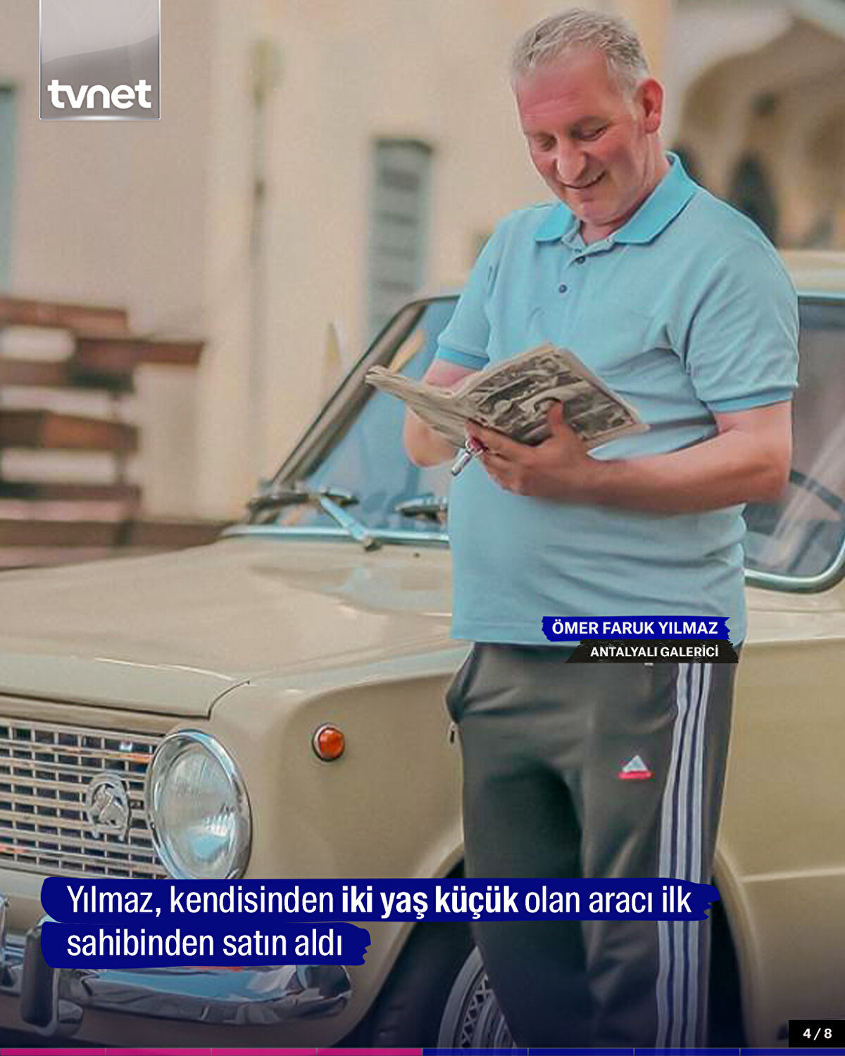 Yılmaz, kendisinden iki yaş küçük olan aracı ilk sahibinden satın aldı.