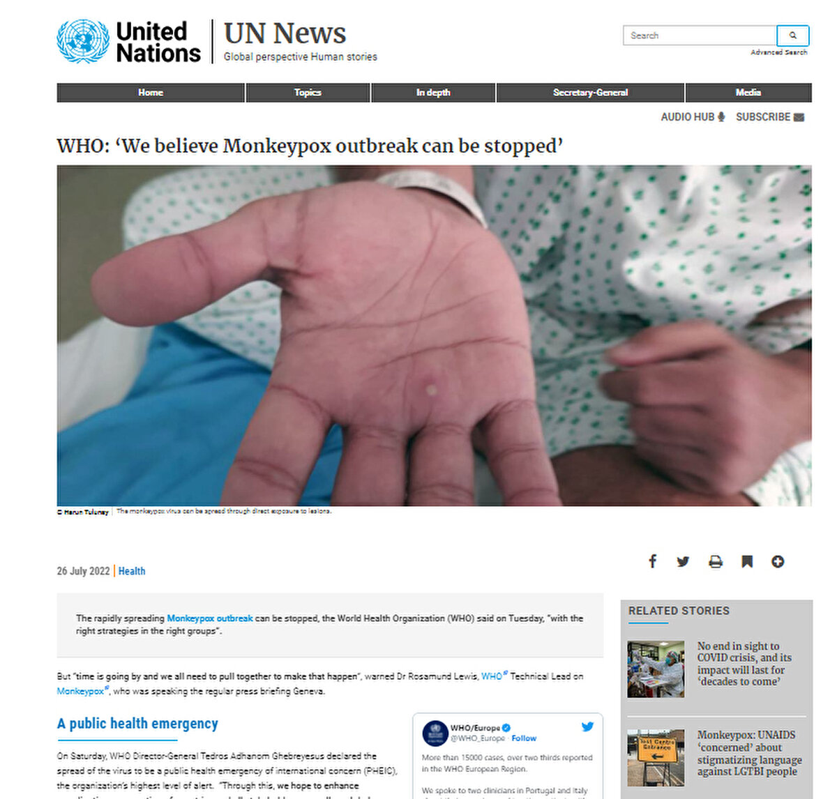 "GERÇEKTEN ÜRKÜTÜCÜ BİR DURUMDU"<br>İlk kez 30 yıl önce görülmüş ve şu andaki etkilerinin nasıl olduğu tam olarak kestirilemeyen bir hastalıkla, Royal Free London Hospital'da bir odada tek başına karantinaya girmek zorunda olmanın çok büyük bir travma yarattığına da değinen Tulunay, hastanede geçirdiği 11 gün boyunca yaşadığı duyguları ise şöyle anlattı: