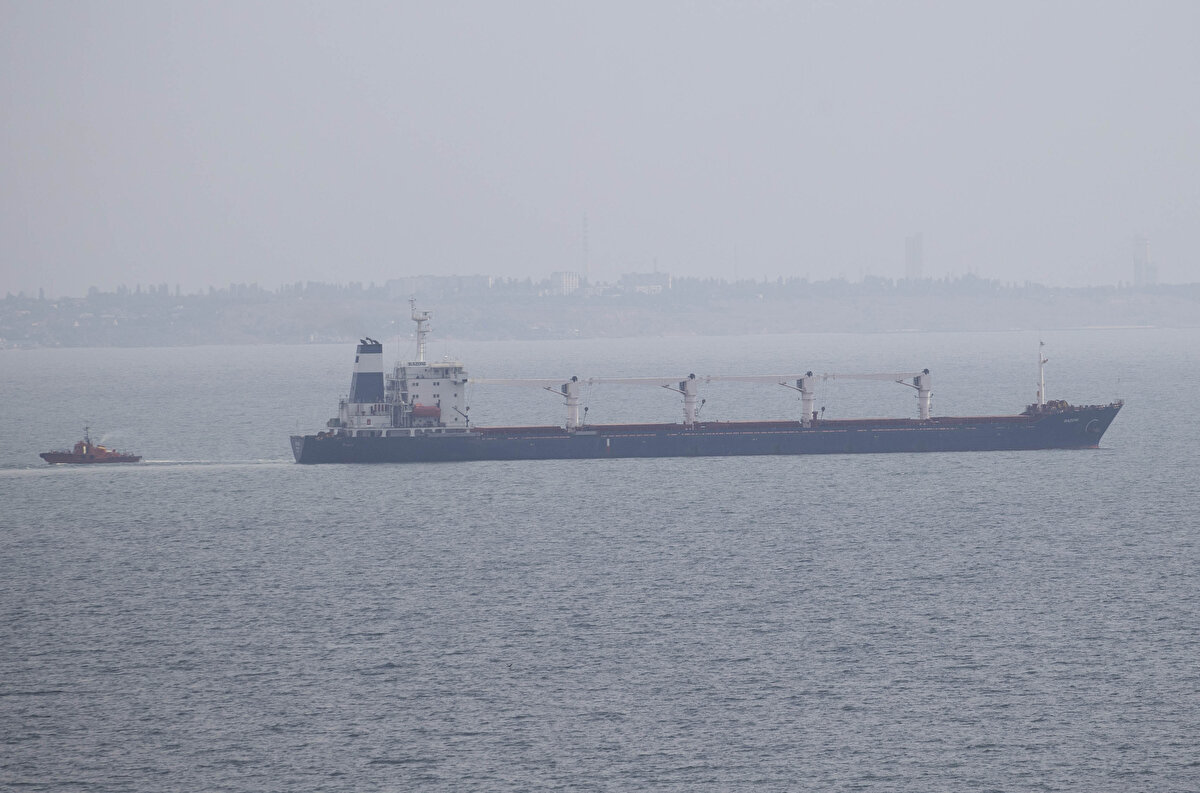 Mısır yüklü Razoni isimli Sierra Leone bayraklı kuru yük gemisinin Lübnan'a gideceği bildirilen açıklamada, "22 Temmuz 2022’de Türkiye, Rusya Federasyonu, Ukrayna ve Birleşmiş Milletler arasında imzalanan 'Tahıl ve Yiyecek Maddelerinin Ukrayna Limanlarından Emniyetli Sevki Girişimi' belgesi kapsamında sevkiyat yapacak bu ilk gemiyi takiben diğer gemilerin de belirlenen koridor ve usuller çerçevesinde intikalleri planlanmaktadır" ifadesine yer verildi.