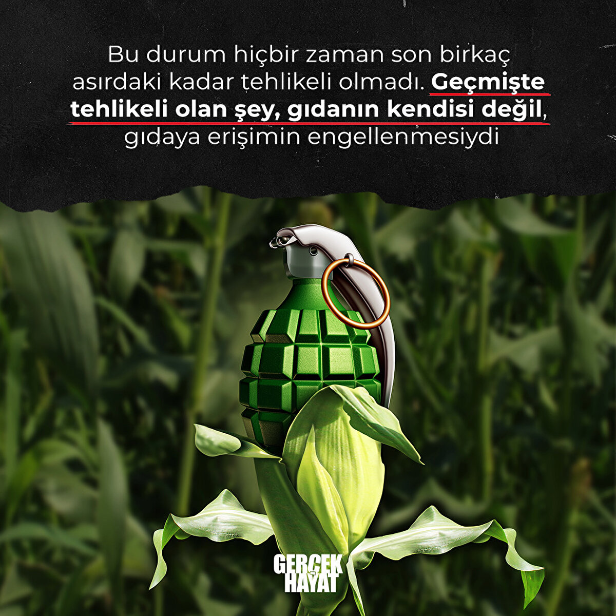 Bu durum hiçbir zaman son birkaç asırdaki kadar tehlikeli olmadı