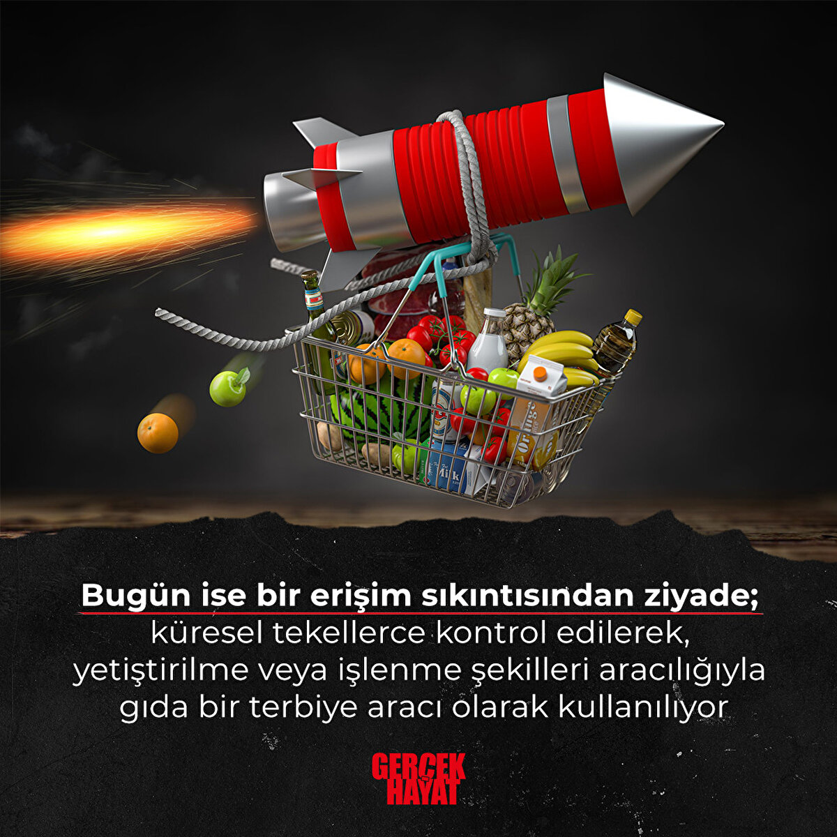 Gıda bir terbiye aracı olarak kullanılıyor