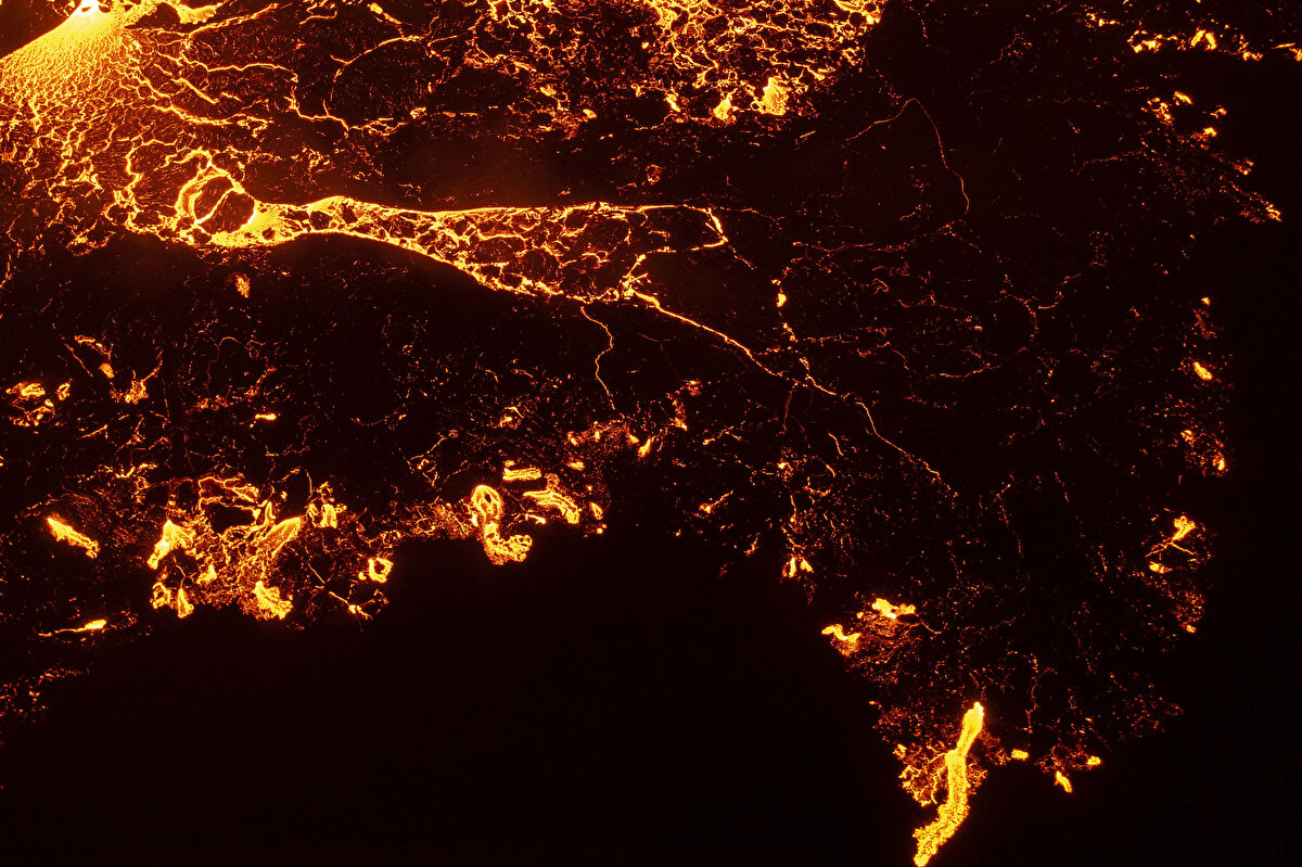 Bu Reykjanes'de 781 yıl aradan sonra meydana gelen ilk volkanik patlama olmuştu.<br><br>