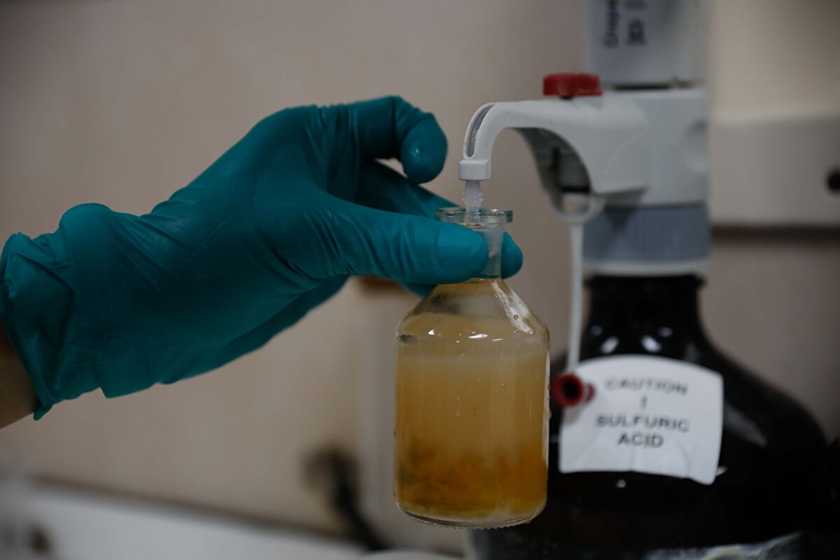 Seferin ilk gününde, `Rozet Örnekleme` cihazı, ekip tarafından denize indirildi ve belirli metrelerde sudan örnekler alındı. Cihaz gemiye çıkarıldıktan sonra örnekler, alındıkları metrelere göre şişelendi ve laboratuvarlarda incelendi. Sudan alınan numunelerin ardından denize bırakılan bir ağ ve kepçe yardımıyla dip çamurundan da örnekler alındı.<br>