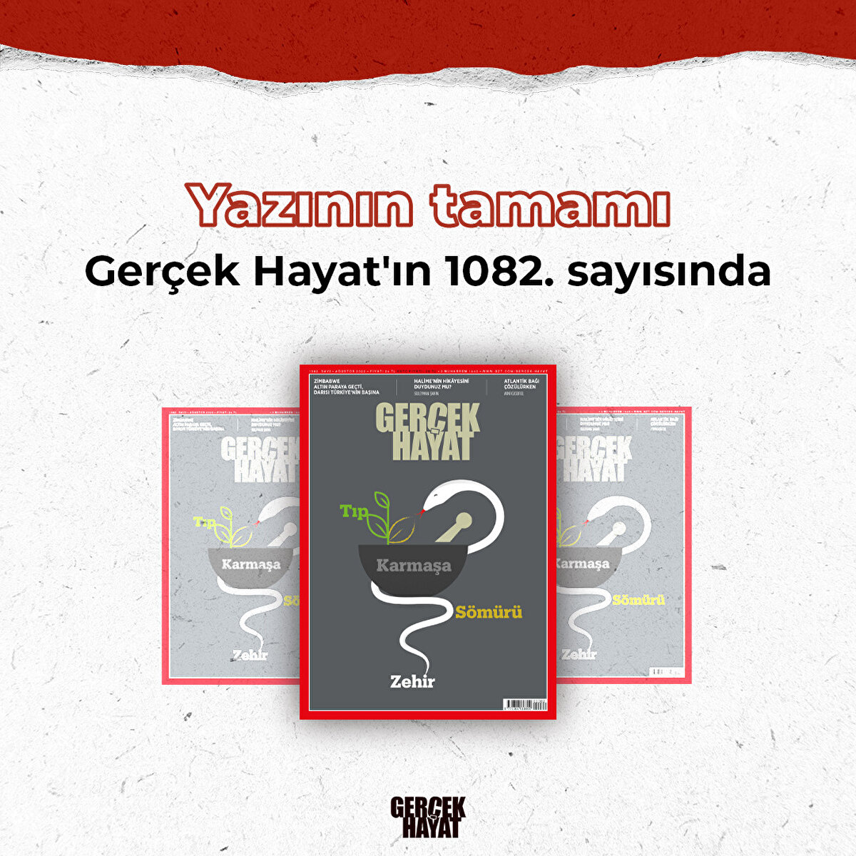 Yazının tamamı Gerçek Hayat'ın 1082. sayısında