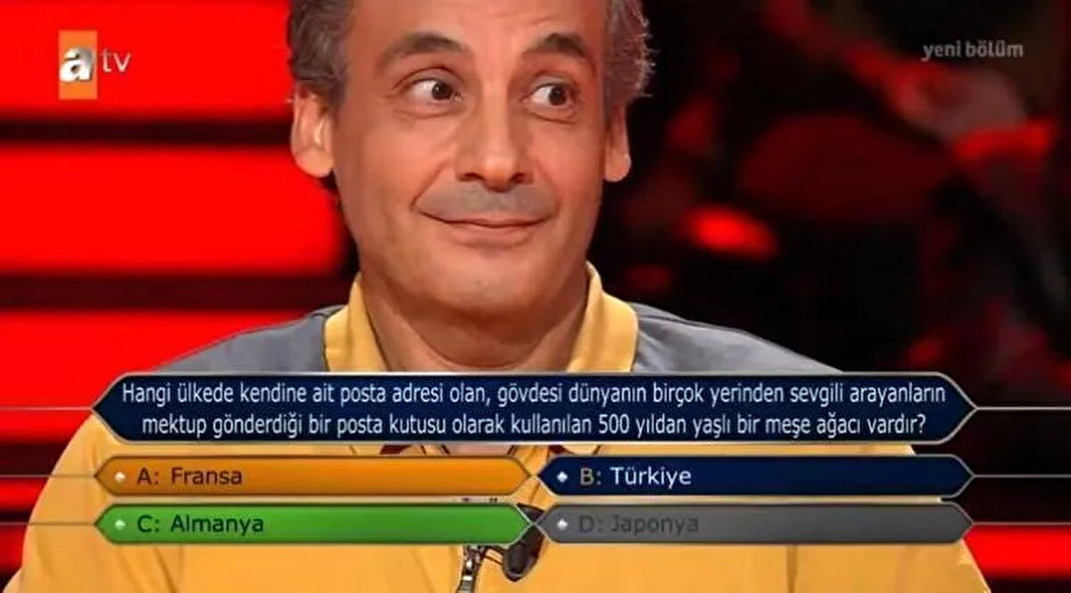 Yarışmacı ise soruya yanlış cevap vererek 30 bin TL ile ayrıldı.<br><br>