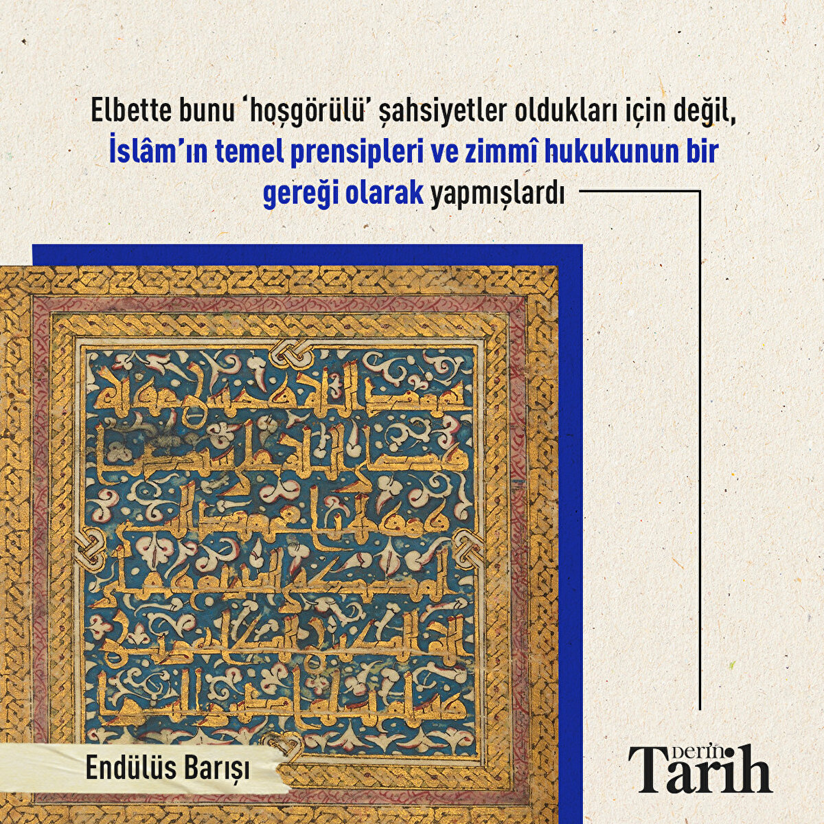 
Elbette bunu ‘hoşgörülü’ şahsiyetler oldukları için değil, İslâm’ın temel prensipleri ve zimmî hukukunun bir gereği olarak yapmışlardı