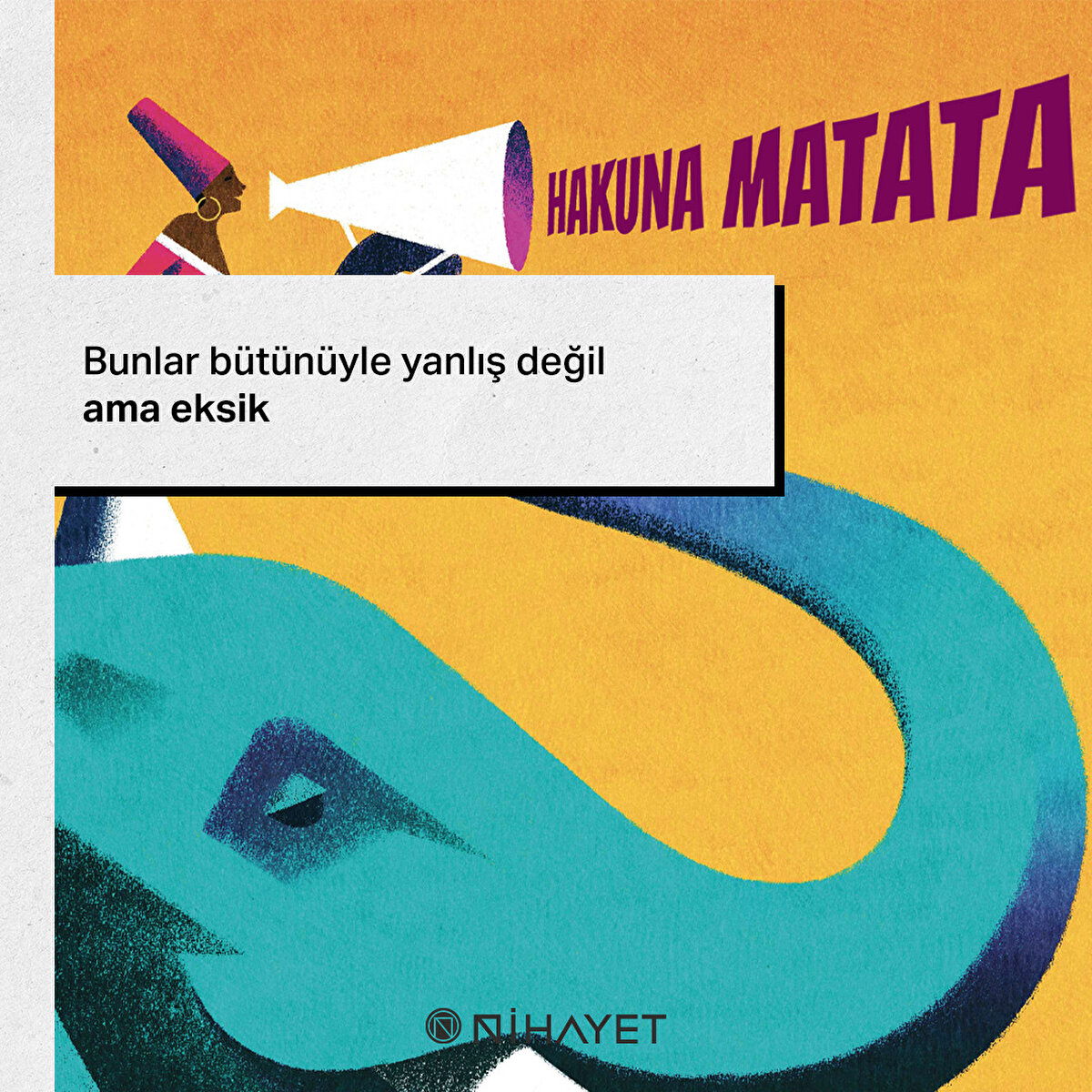 Bunlar bütünüyle yanlış değil ama eksik