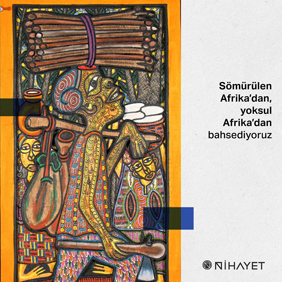 Sömürülen Afrika’dan, yoksul Afrika’dan bahsediyoruz