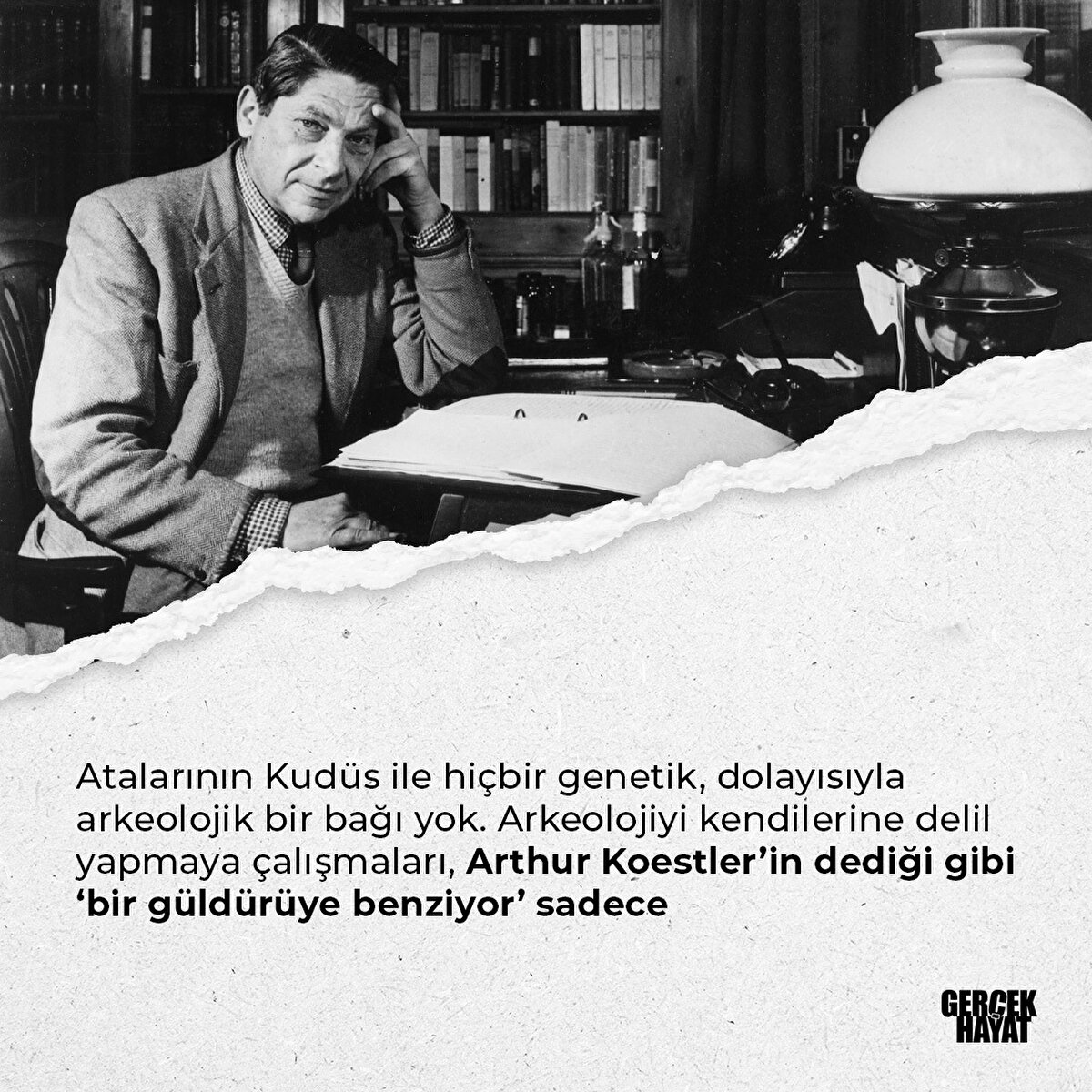 Arthur Koestler’in dediği gibi ‘bir güldürüye benziyor’ sadece