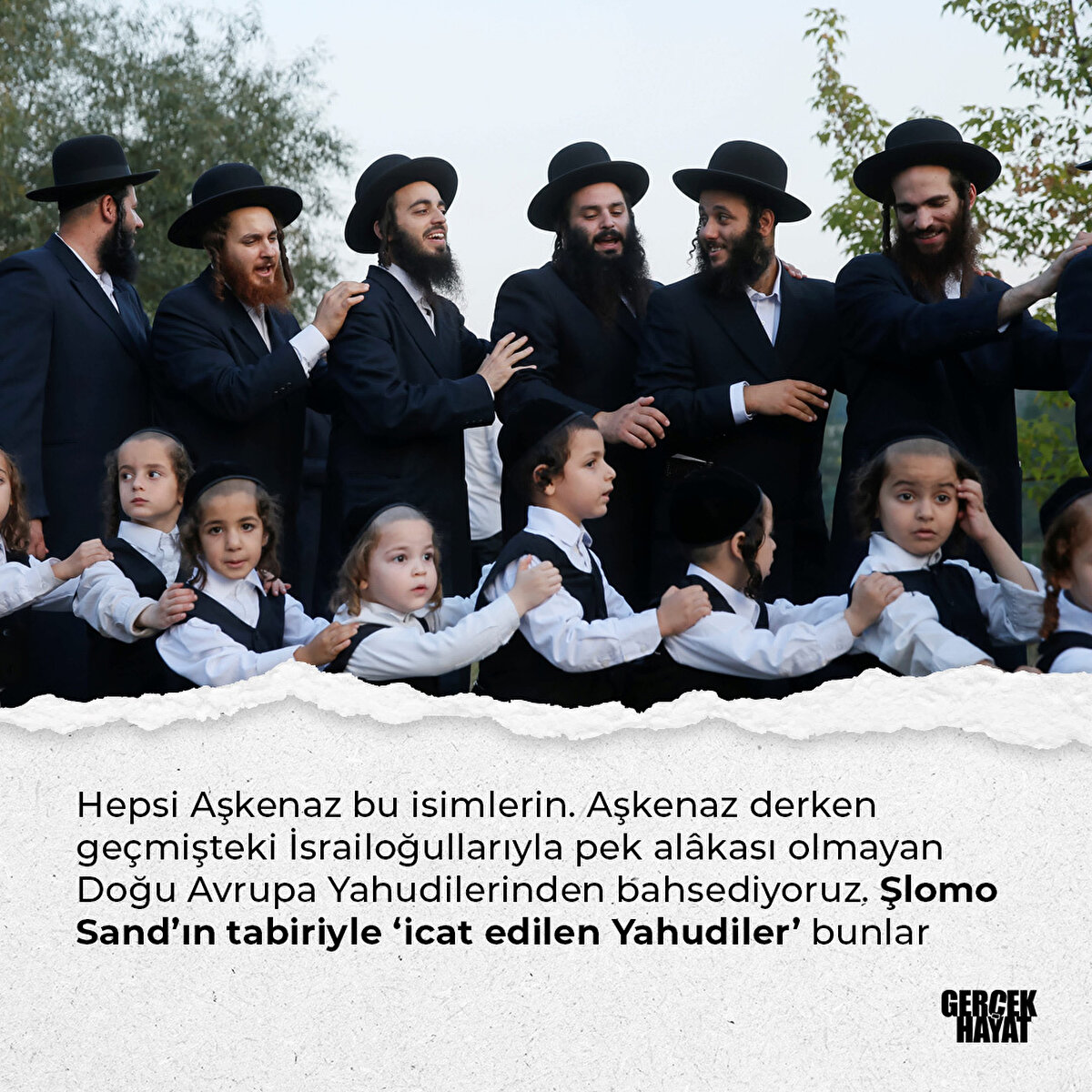 Şlomo Sand’ın tabiriyle ‘icat edilen Yahudiler’ bunlar