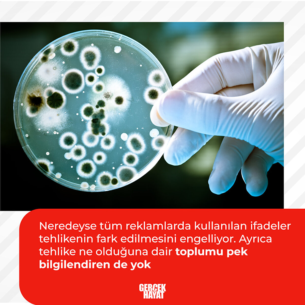 Ayrıca tehlike ne olduğuna dair toplumu pek bilgilendiren de yok