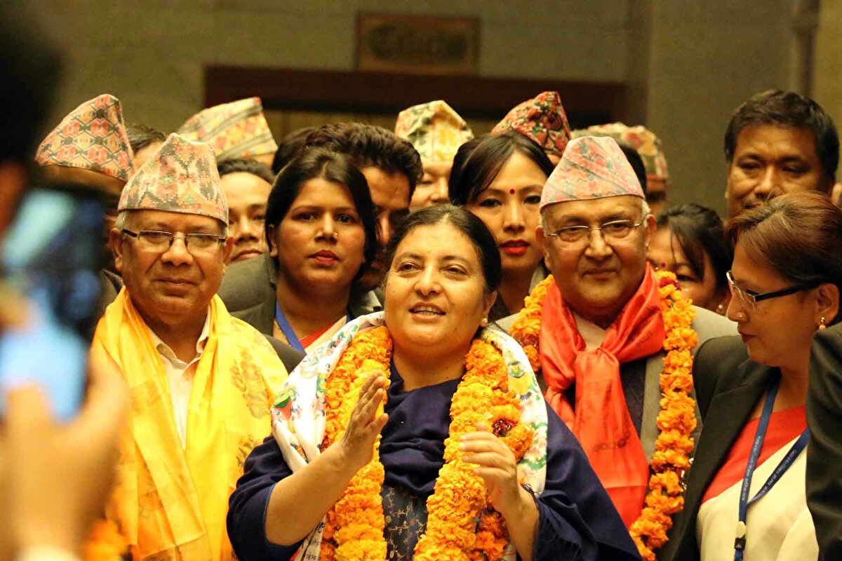 Nepal Cumhurbaşkanı Bidya Devi Bhandari