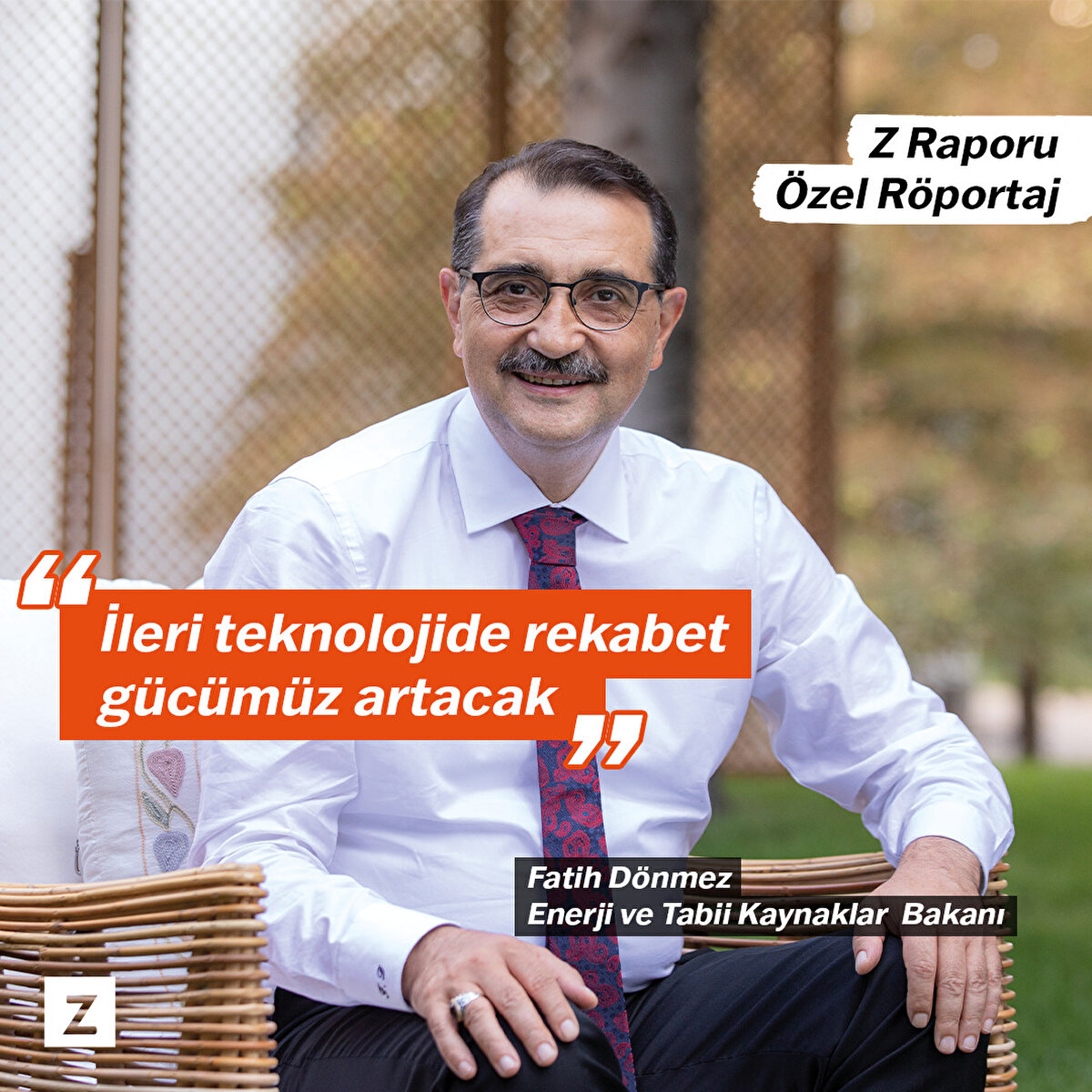 Fatih D&#246;nmezEnerj ve Tabii Kaynaklar  Bakanı