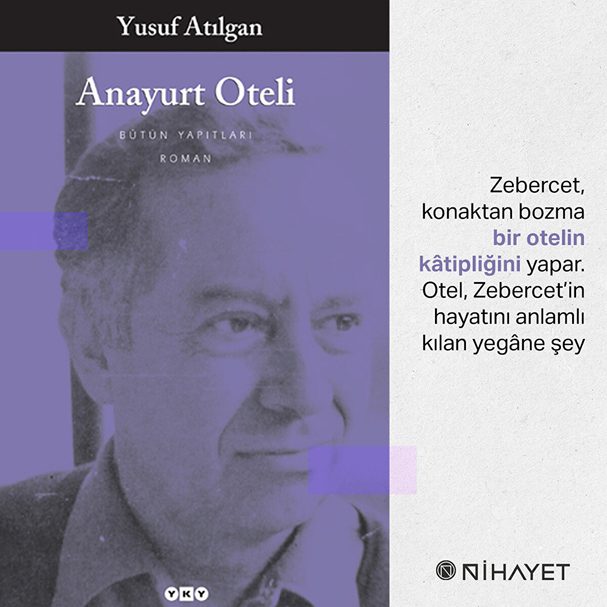 Kısacası Zebercet çevresiyle iletişimi yok denecek kadar az, yapayalnız bir insan