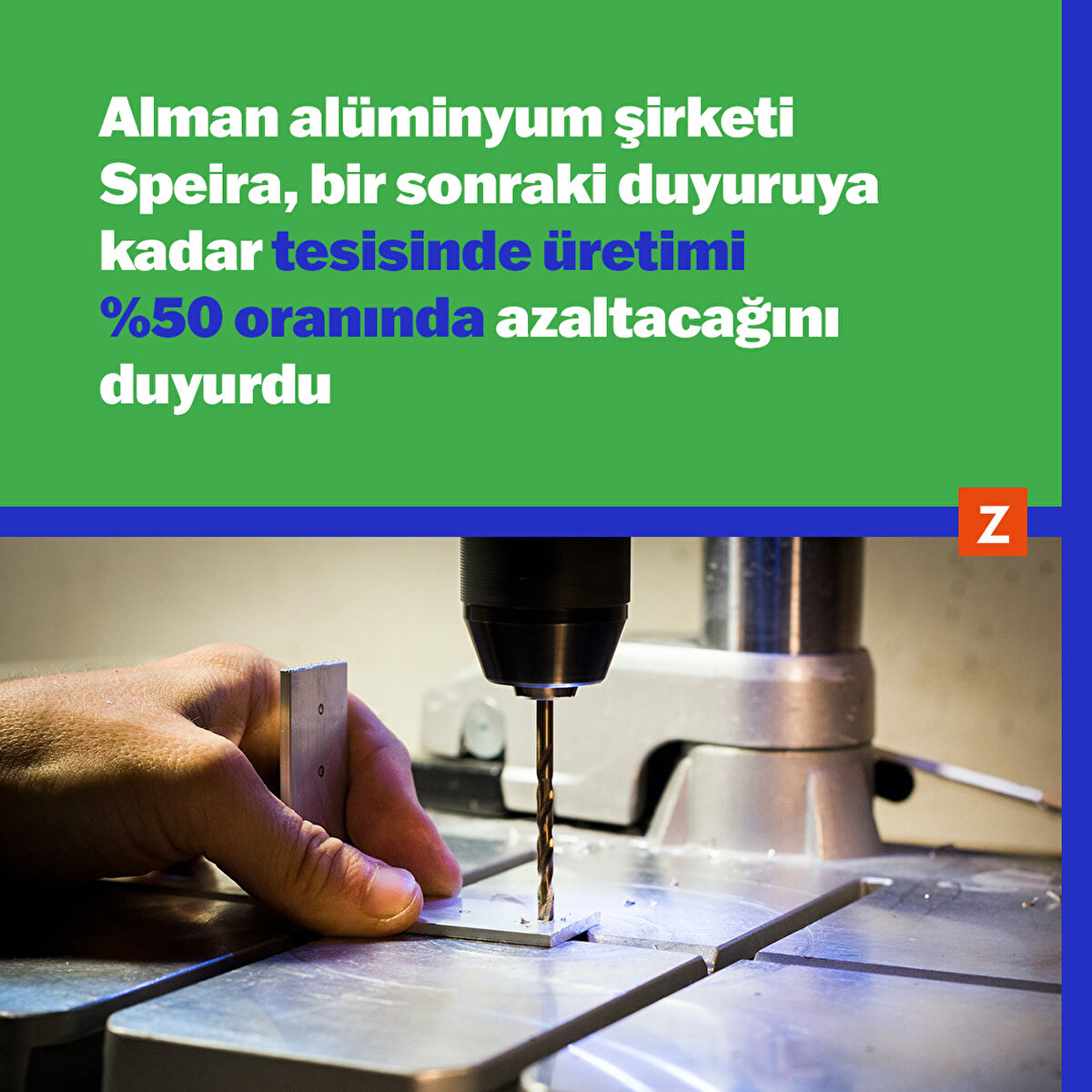 Alüminyum üretimi azaltıldı