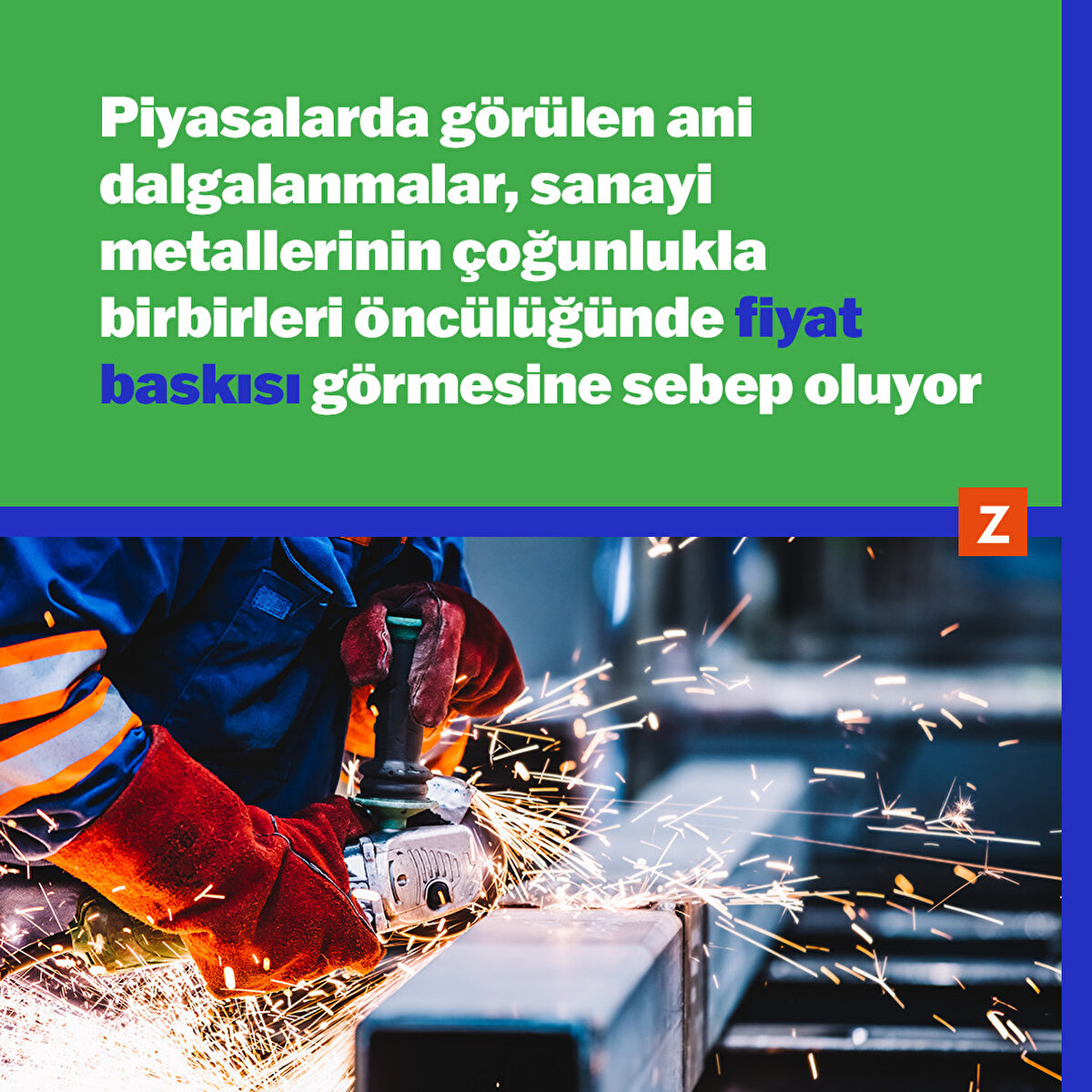 Sanayi metallerinde fiyat baskısı mevcut
