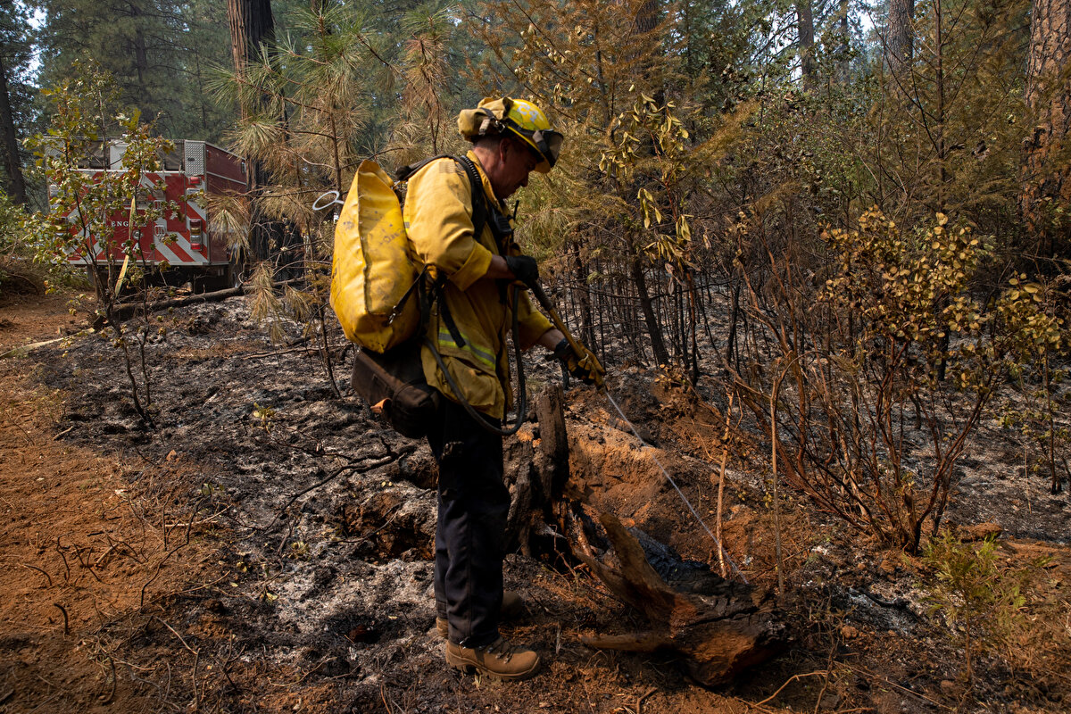 Ekim ayının ortalarına kadar Sierra Koleji'ndeki barınakta kalacaklarının söylendiğini ifade eden Garner, yangının kontrol altına alınması için dua ettiğini dile getirdi.<br><br>