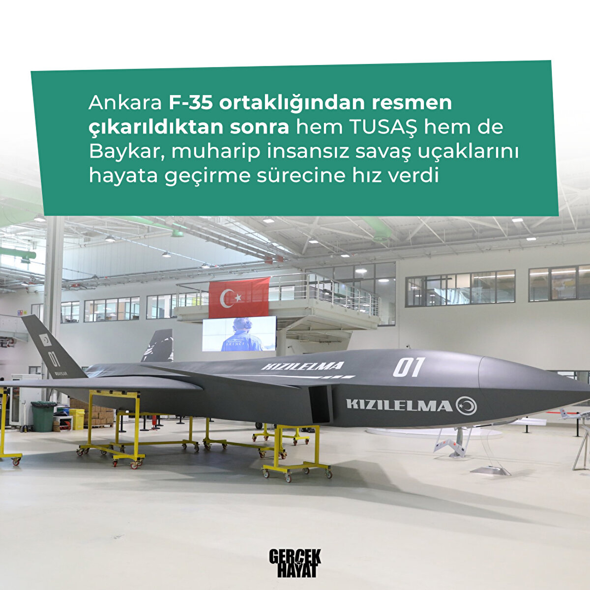 TUSAŞ ve Baykar, muharip insansız savaş uçaklarını hayata geçirme sürecine hız verdi