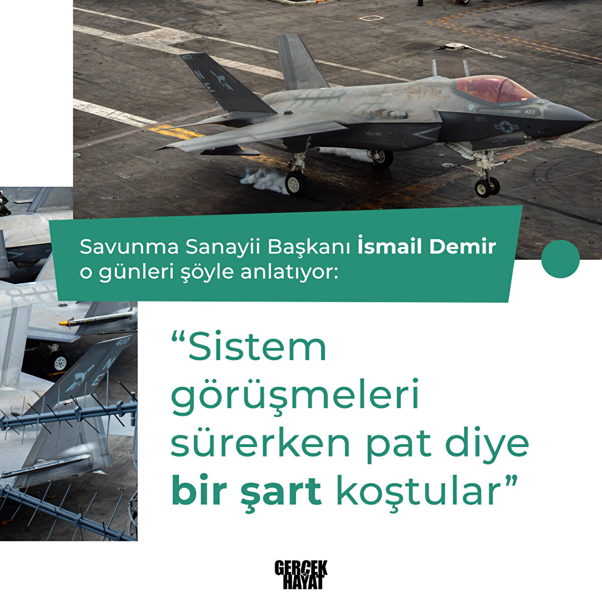 Sistem görüşmeleri sürerken pat diye bir şart koştular