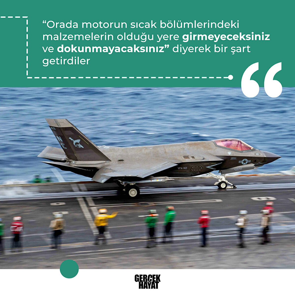 Malzemelerin olduğu yere girmeyeceksiniz ve dokunmayacaksınız