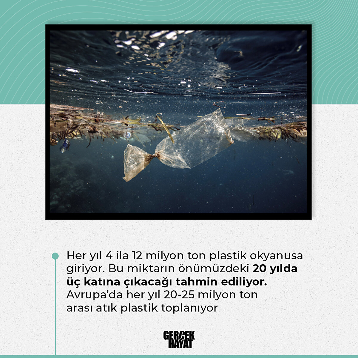 Avrupa’da her yıl 20-25 milyon ton arası atık plastik toplanıyor