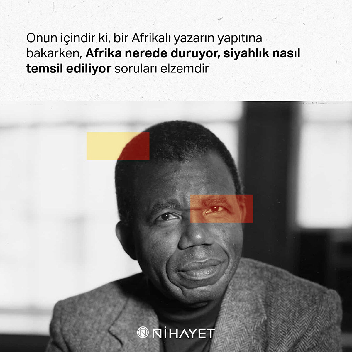 Siyahlık ontolojik ve özcü bir sınıfsal kategoriye dâhil edilmişti ki bu hâlâ böyledir