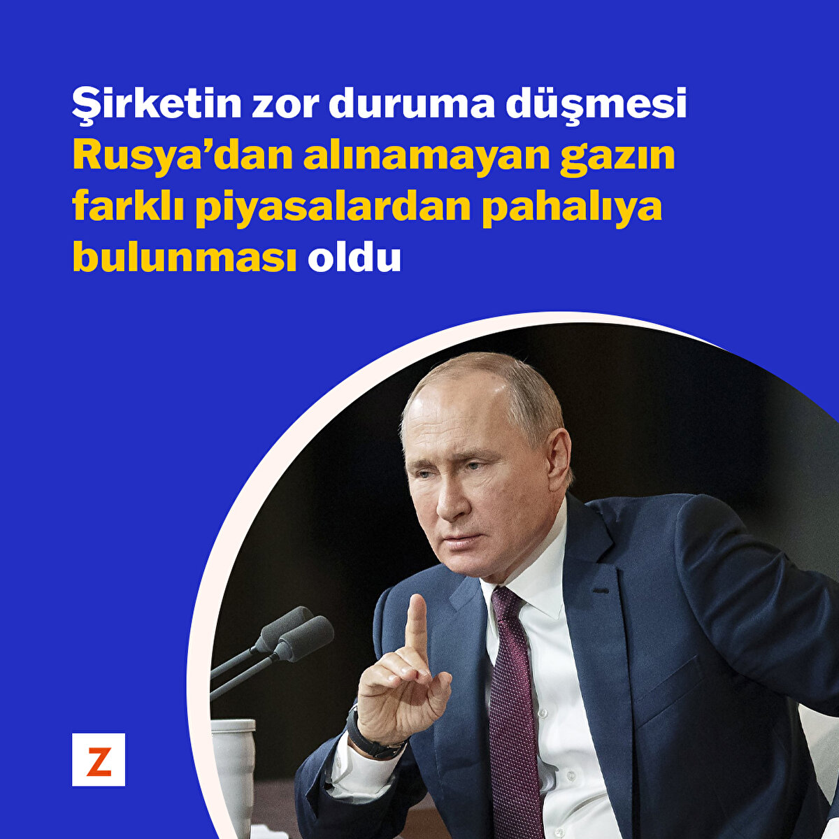Şirketin zor duruma düşmesi Rusya’dan alınamayan gazın farklı piyasalardan pahalıya bulunması oldu