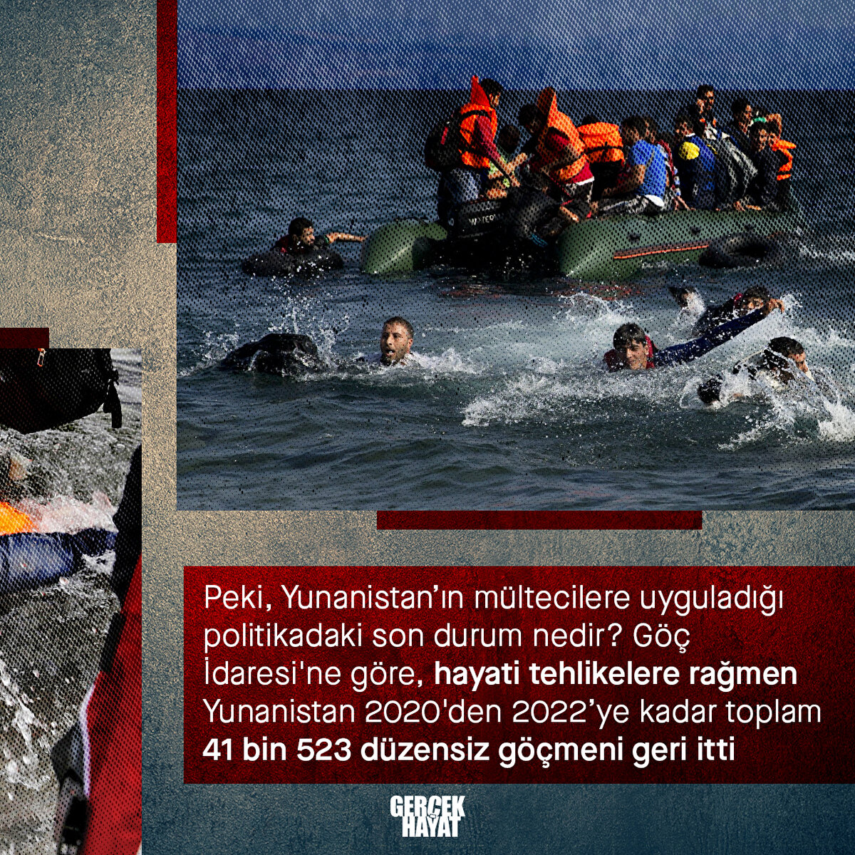 Yunanistan 2020'den 2022’ye kadar toplam 41 bin 523 düzensiz göçmeni geri itti