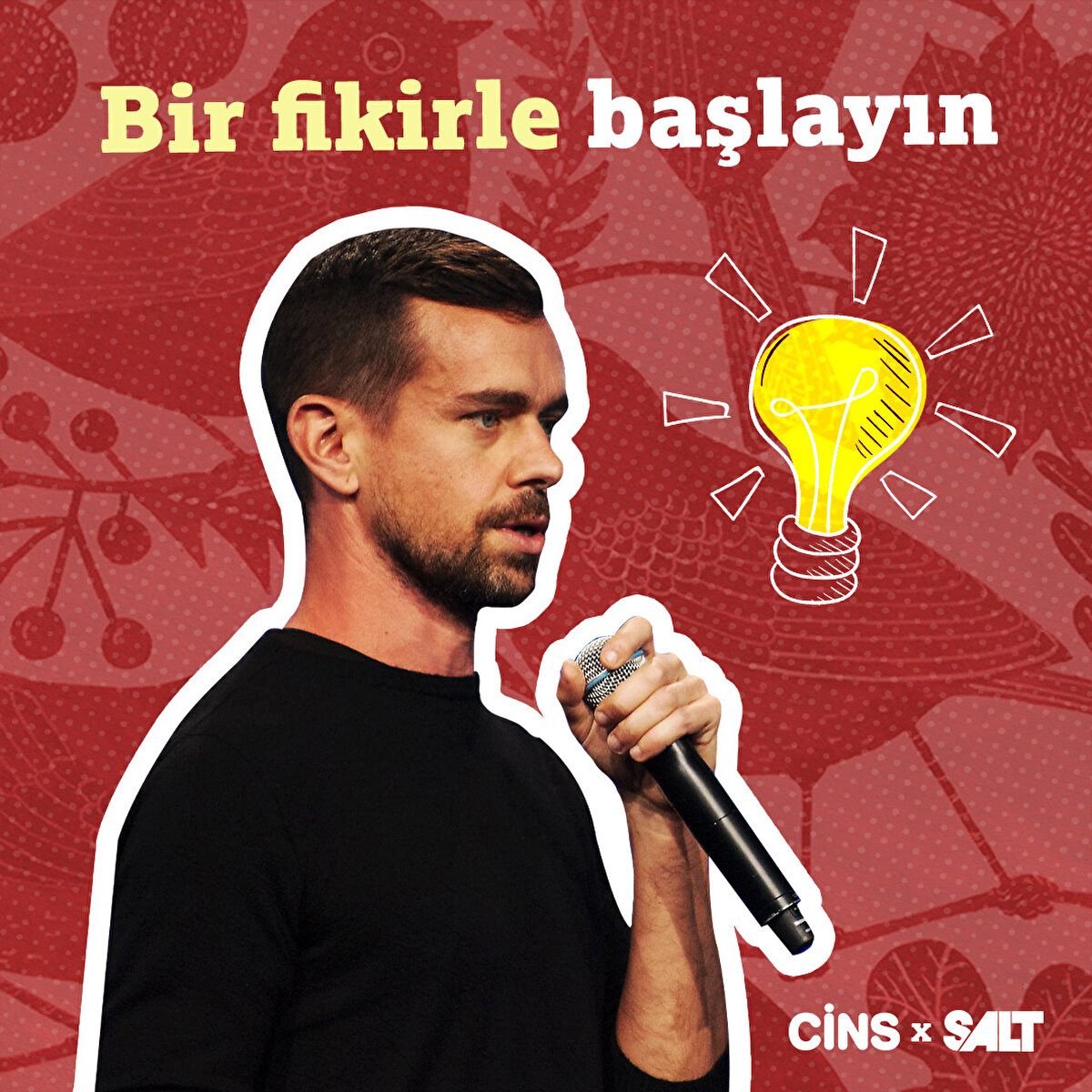 Jack Dorsey'in ilk tavsiyesi:bir fikirle başlayın